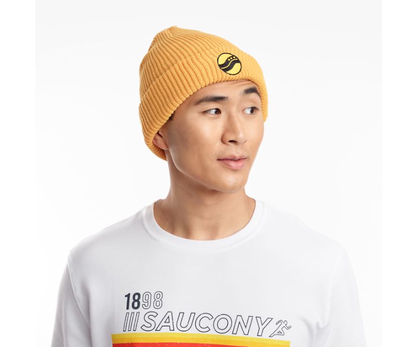 Saucony Rested Women\'s Beanies Yellow | Canada 355JPQJ